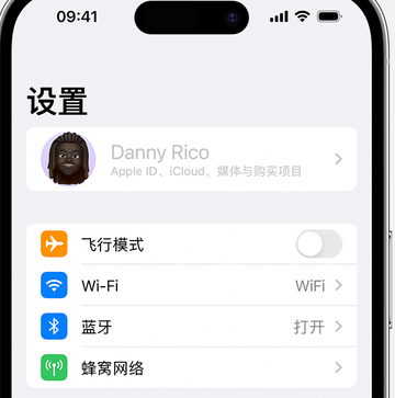 滴道appleID维修服务iPhone设置中Apple ID显示为灰色无法使用