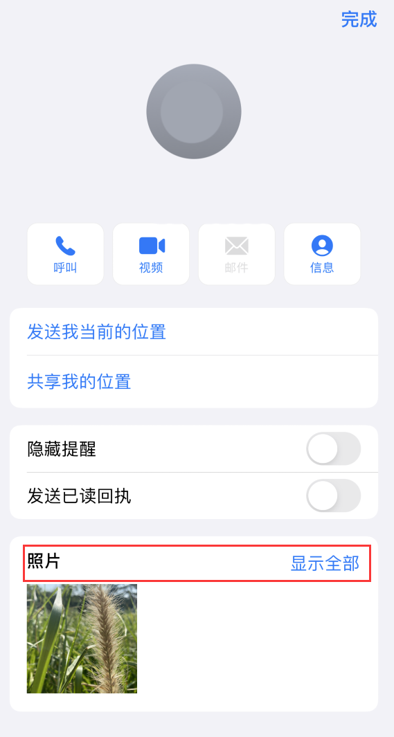 滴道苹果手机维修分享如何快速查找 iMessage 信息中的图片等附件 